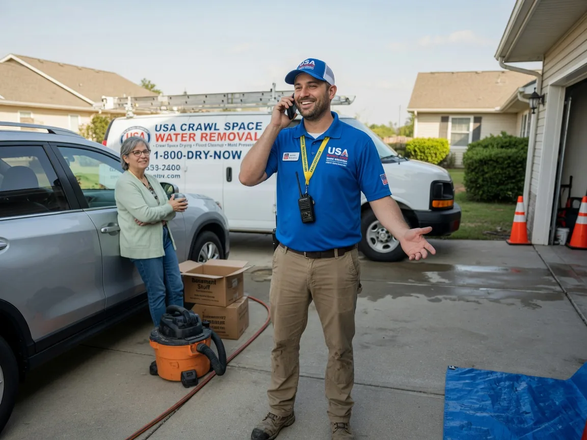 Crawl Space Water Removal Tower City, PA FAQs